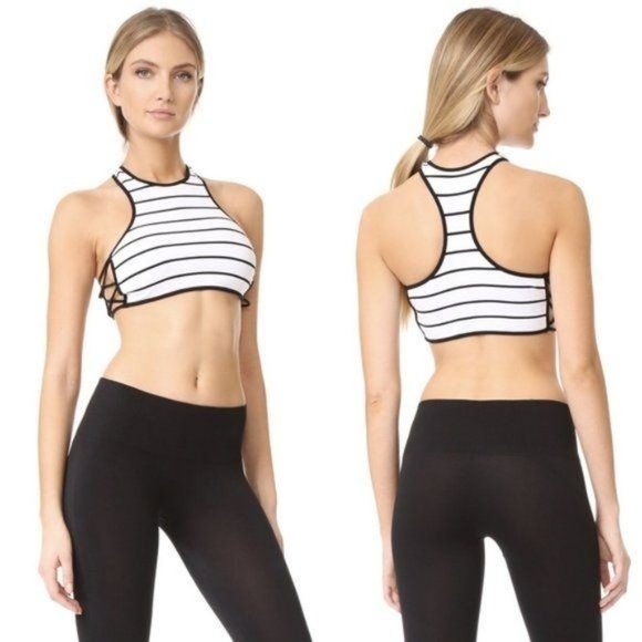 Free People Crisscrossing Racerback Bralette Movement - Picture 1 of 7